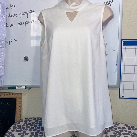 Kaiseki white casual dress up closure size Xl - Picture 2 of 7